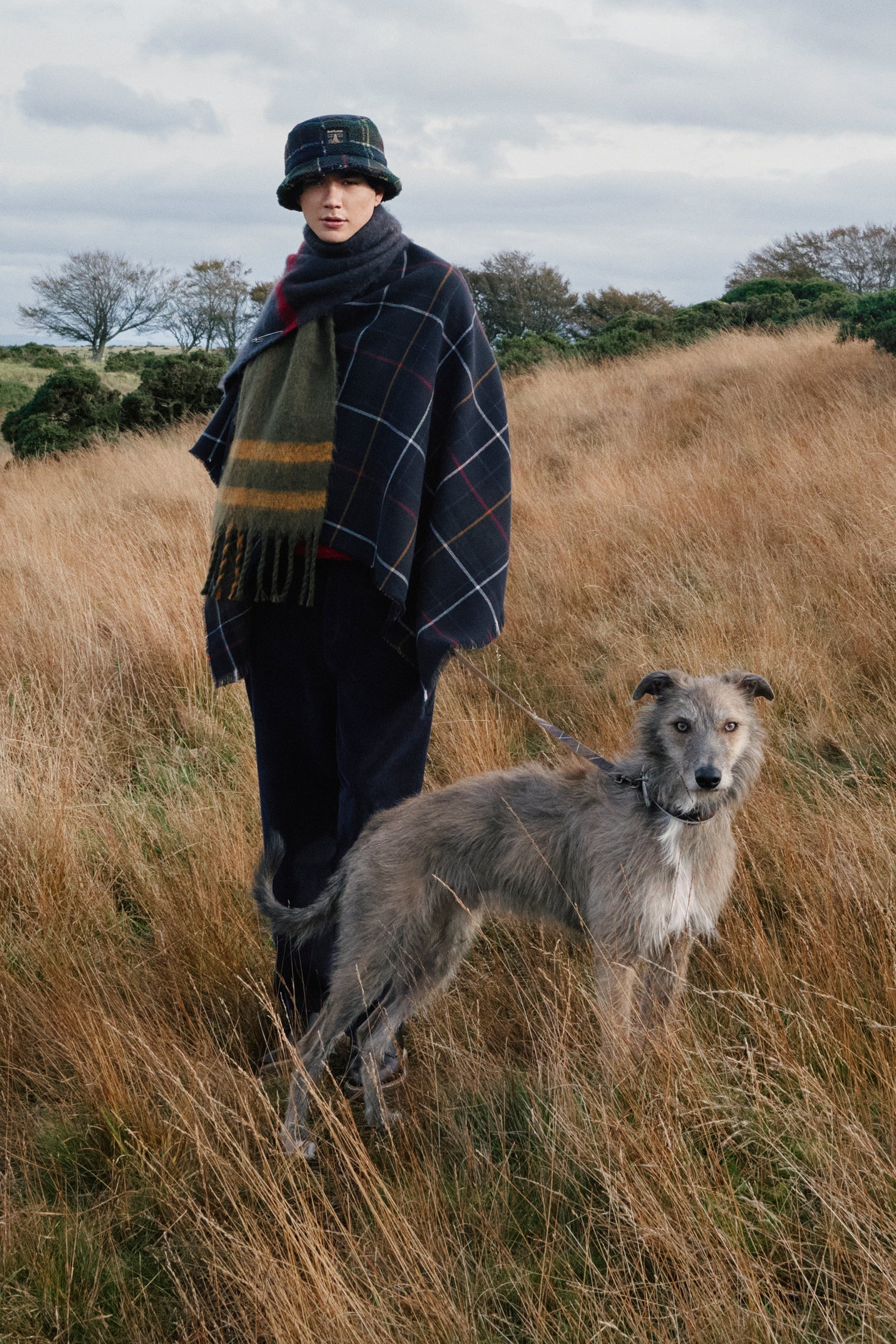 Rosefield Tartan uld halstørklæde - Classic Tartan